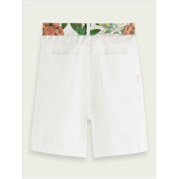 NEW SCOTCH & SODA cruise high rise short in white - Picture 2 of 5